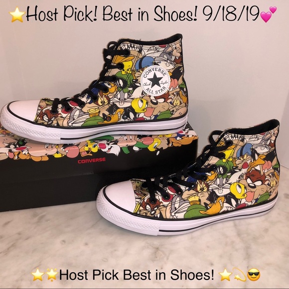 Converse Other - Converse Looney Toons CTAS NWT mens 9 Chucks 😎